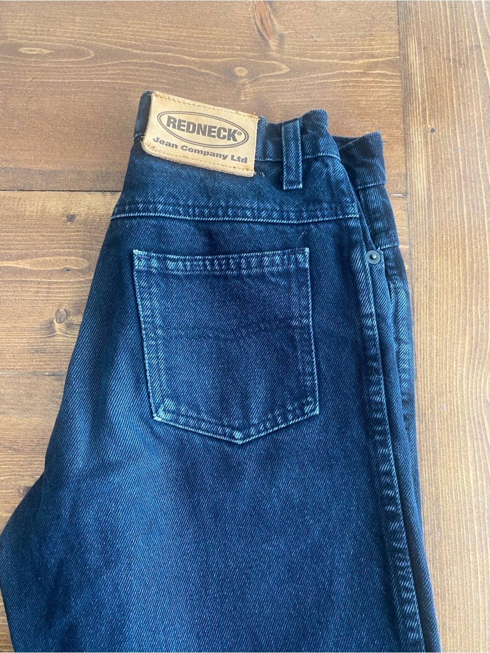 Women’s Black “Redneck” Denim Jeans